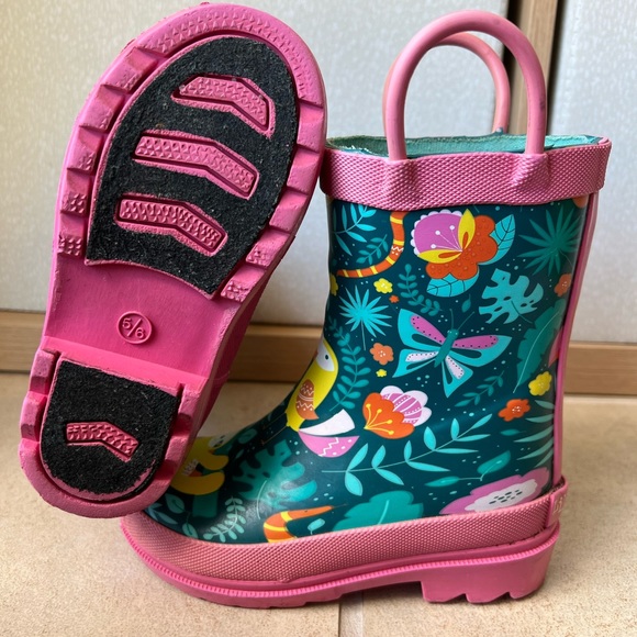 Other - Toddler girl rain boots size 5/6